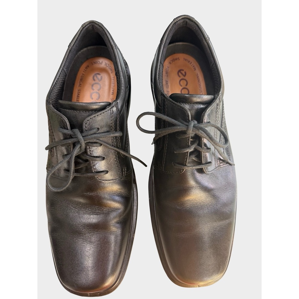 ECCO Black Leather Men's Oxford Dress
Shoes EU 43 US 9.5-10